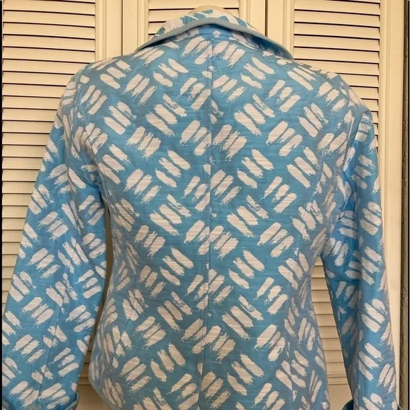 nina McLemore open front blazer . SZ 4 as is . - Picture 4 of 8